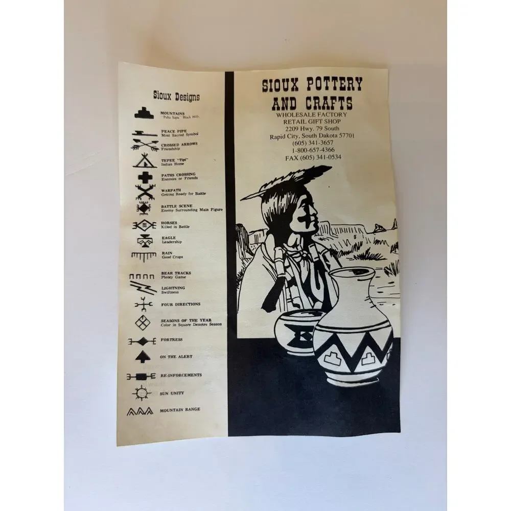 other handcrafted sioux
